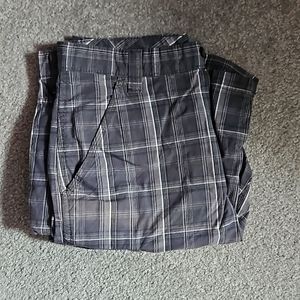 Men's plaid shorts size 30